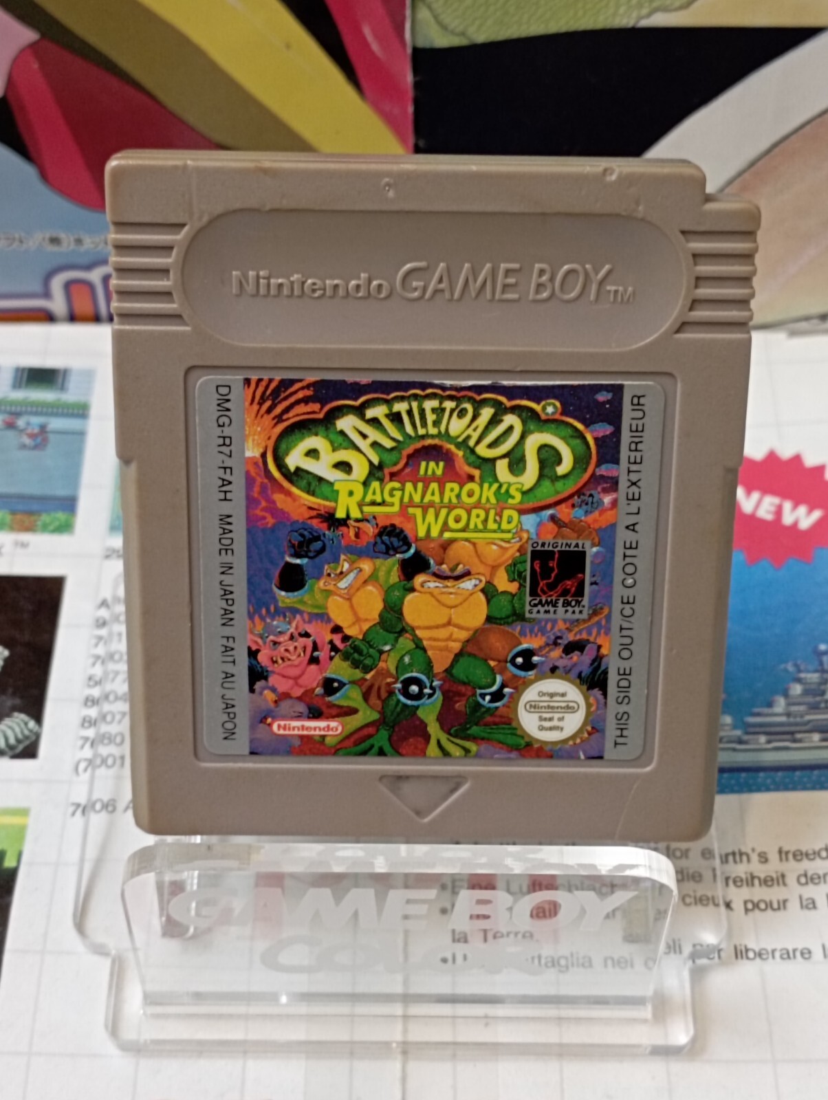 Game Boy GB: Battletoads in Ragnarok's World [TOP ✅ 1ERE EDITION] Fr