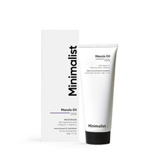 Minimalist 5 Marula Oil Moisturizer With Hyaluronic Acid For Dry Skin 50gm,