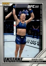 Manon Fiorot ~ 2022 Panini Instant UFC (UFC-280) #127 Rookie Card (1 Of 80)