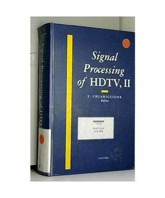 Signal Processing of Hdtv, II: Proceedings of the Third International Workshop o