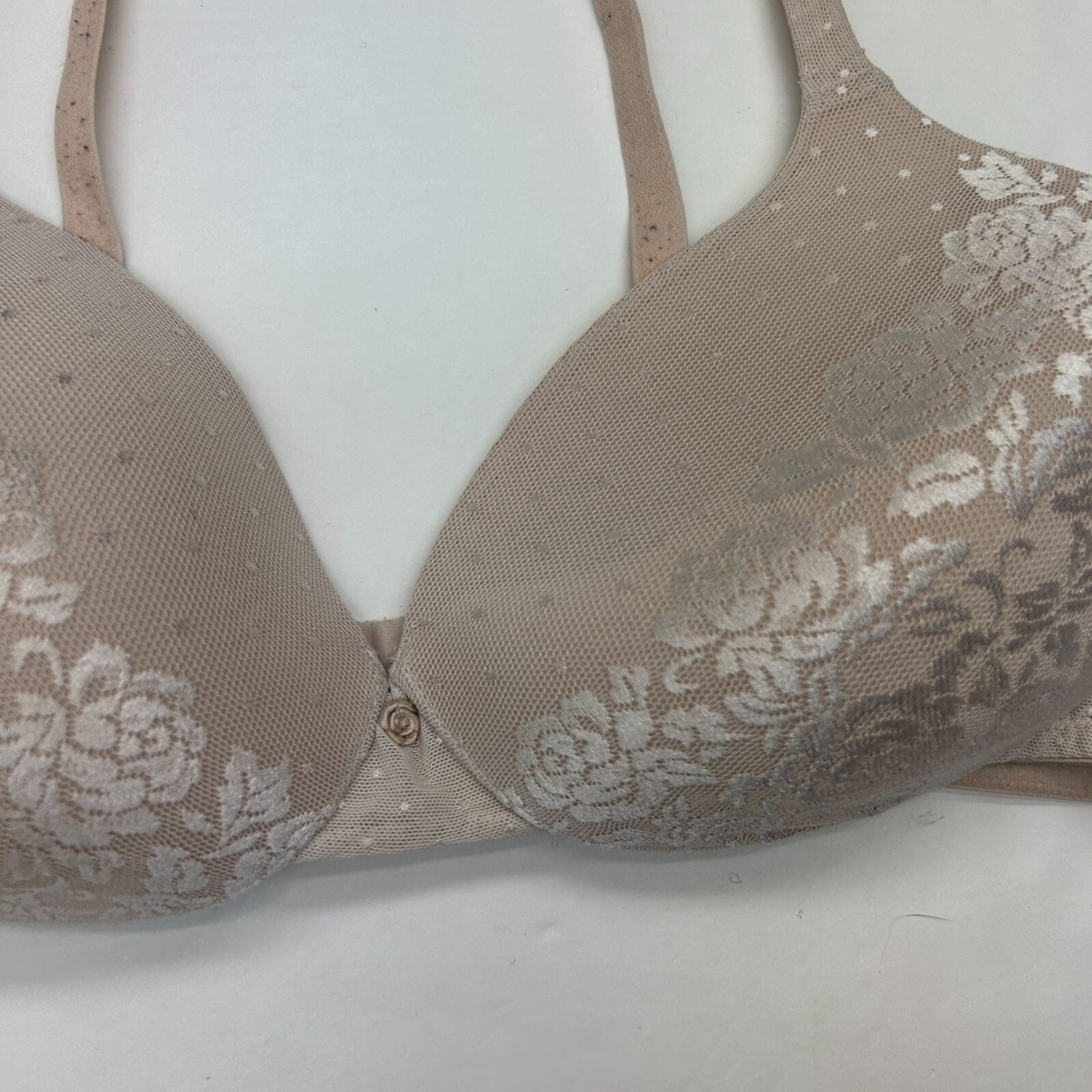 Soma Stunning Support No Show Minimizer Bra 38C Beige Full Coverage Underwire eBay