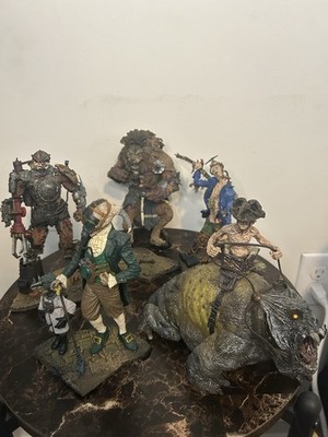 2003 McFarlane Twisted Land of Oz The Wizard Lion Scarecrow Tin