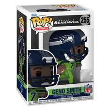 Funko POP! Geno Smith Seattle Seahawks NFL Figure 255 + Protector