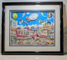 3d Art The Bronx By Al Schreiber Custom Framed