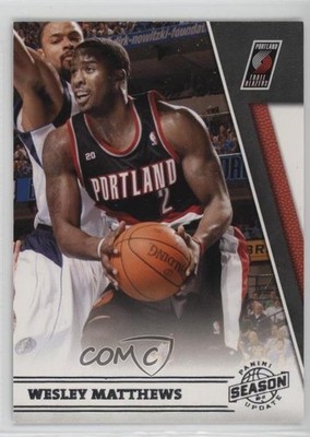 2010-11 Panini Season Update Silver 5/99 Wesley Matthews #149 0jw