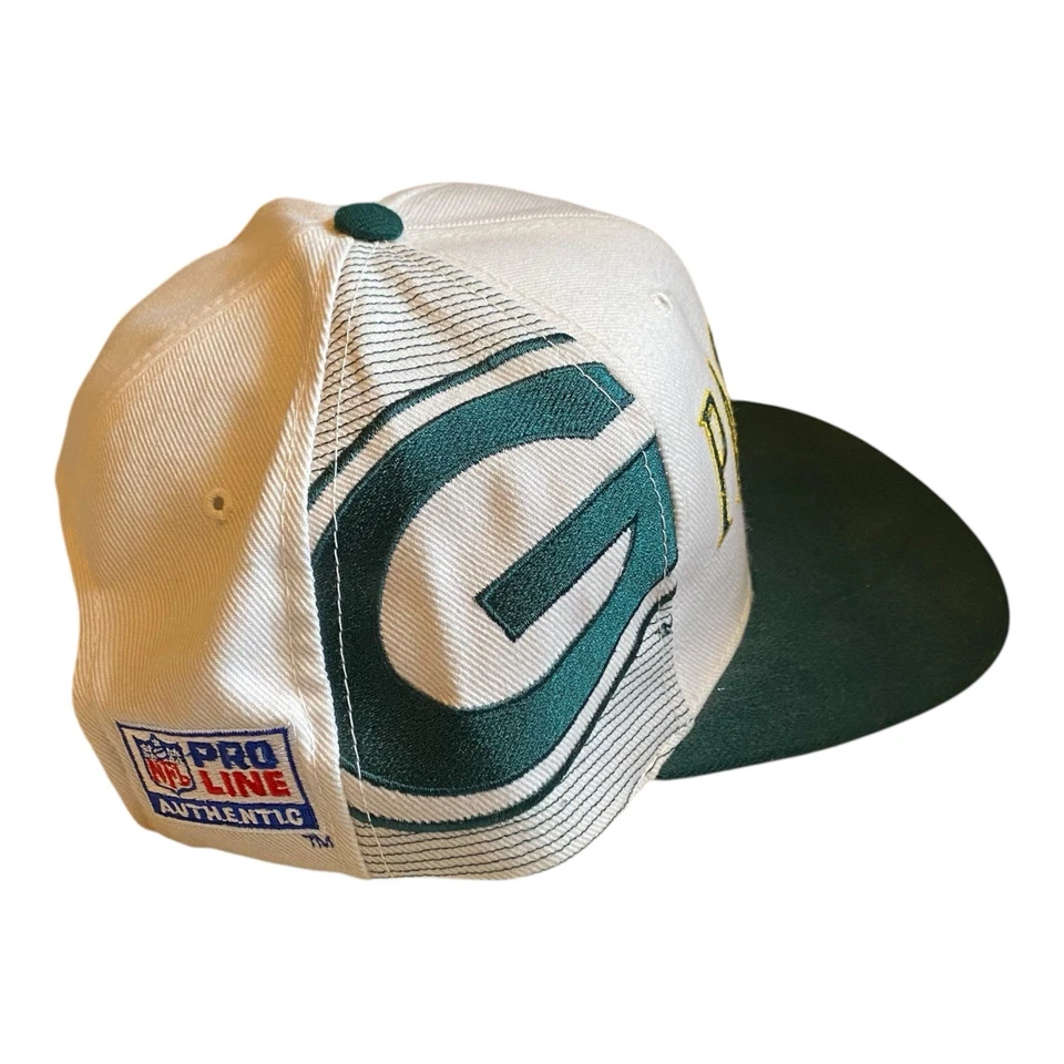 De colección Green Bay Packers Deportes Especialidades Sombra Láser Snapback Gorra Sombrero Foto 4 de 4