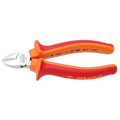 Unior Diagonal Cutting Nippers  Pliers  Red/Orange 610427