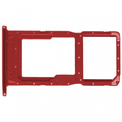 Huawei P Smart Plus 2019 Red SIM Card Tray / micro SD Compatible PCB