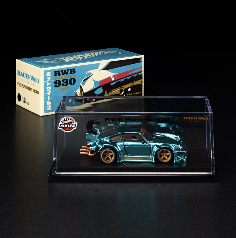 Hot Wheels RLC Exclusive RWB Porsche 930 Teal - ON HAND - READY TO