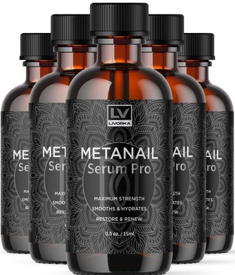 LIVORKA (5 Pack) Metanail Toenail Liquid, Metanail, Metanail Bottle, Meta Nail,