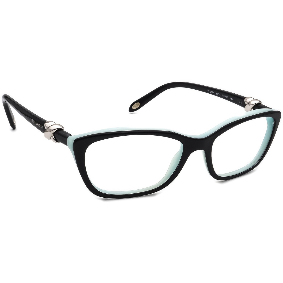 Tiffany & Co. Eyeglasses TF 2074 8055 Black&Blue Cat Eye