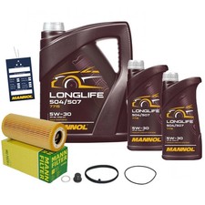 7L Mannol 5W30 Longlife ÖL + MANN Ölfilter für AUDI A4 A5 A6 A7 A8 Q5 Q7