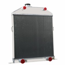 4row Radiator For 42-48 Ford Super Deluxe 3.7l3.9l Flathead Engines