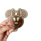 2 Pack Gingerbread Chocolate Mouse Ornaments – Cute Plastic Tree Decorations