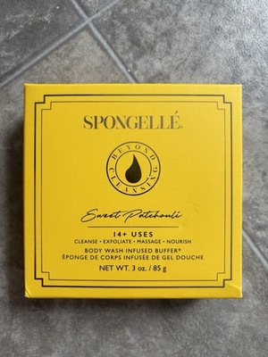 Spongelle Sweet Patchouli Body Wash Infused Buffer 3 Oz