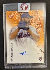 2022 Topps Pristine Tylor Megill #PA-TMG RC Auto ORANGE PRISTINE REFRACTOR  /25