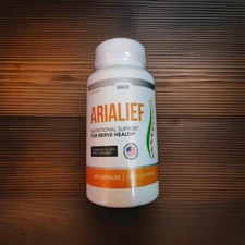 ARIALIEF NUTRITIONAL SUPPORT FOR NERVE HEALTH SUPPLEMENT 30 Ct NEW SEALED 