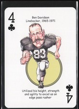 Ben Davidson 2016 Hero Decks Oakland Raiders Football Heroes Playing Cards #4C