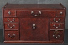 Antique Tansu Japan furniture 1880s carpenter craft lacquer cabinet