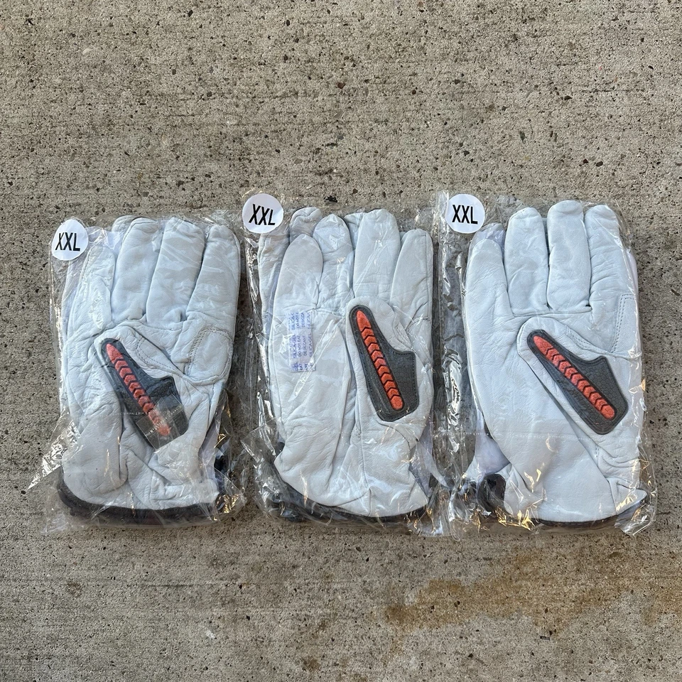 3 pares de guantes de impacto XXL Magid T-Rex corte nivel 5 pinchazos nivel 4 impacto piel de cabra Foto 2 de 4