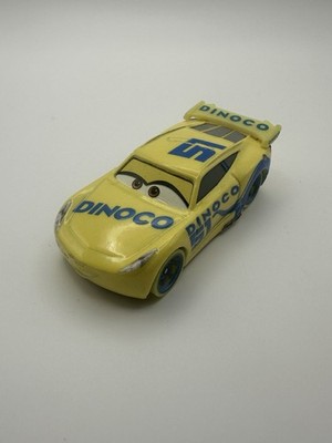 Disney Pixar Cars Glow Racers Dinoco Cruz Ramirez Glow In The Dark 1:55 Diecast
