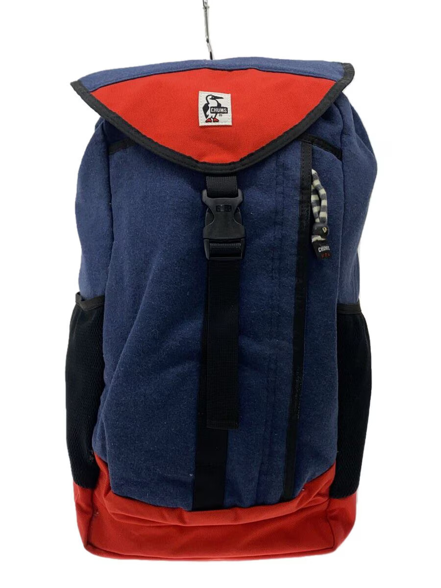 CHUMS Backpack Cotton NVY Solid Color from Japan - image 2