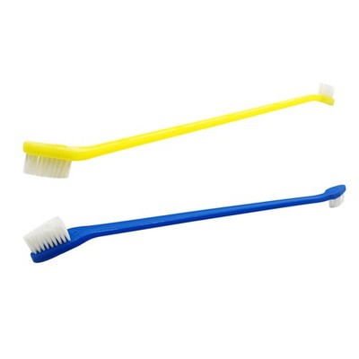 2 Pcs Hundezahnbürste Haustierzahnbürste Hundzahnbürsten