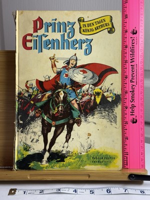Prinz Eisenherz Valient In the Day of King Arthur Germany  Harold Foster 1953 HC