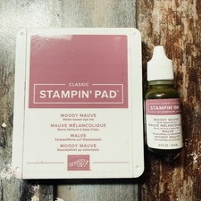 Stampin' Up Classic Stampin' Pad Inkpad Refill in Moody Mauve