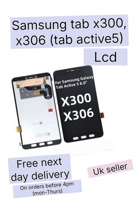 Samsung Tab Active 5 5G SM-X306 SM-X300 LCD Touchscreen Display UK