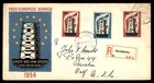 Mayfairstamps Netherlands FDC 1956 Europa Registered Culemborg First Day Cover a