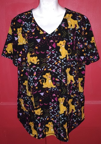 Disney Lion King Simba Scrub Top