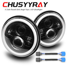 2x For Chevrolet Camaro 1967-1981 7inch LED Headlight Hi/Lo Beam DRL Replacement
