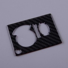 Black Headlight Switch Cover Trim Fit for Jeep Grand Cherokee 2011-21