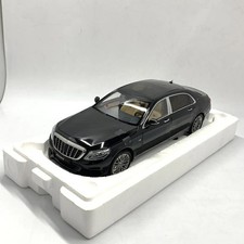 【】 REAL 1/18 Brabus 900 Mercedes-Maybach S-Class Black Minicar [10]