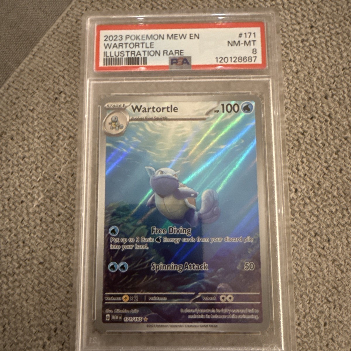 ★PSA10★【カメール/AR/SV2a】WARTORTLE 171/165 PSA10 【カメール/AR/SV2a】WARTORTLE 171/165 Wartortle AR 171