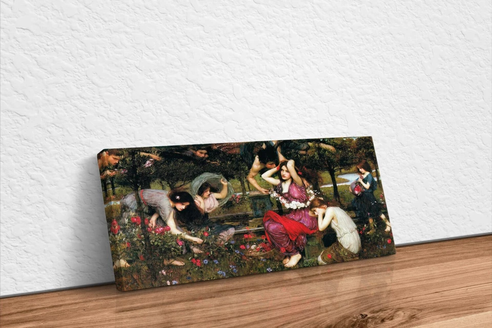 WaterHouse, John William - John William Waterhouse - Flora And The Zephyrs - Imagem 2 de 2