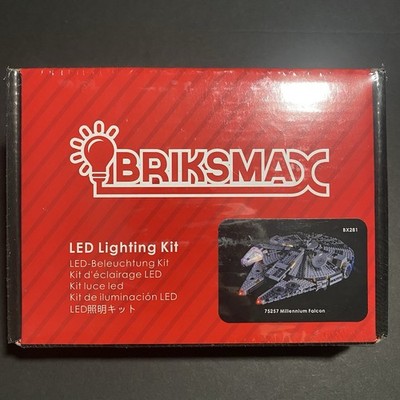 Brikmax Millennium Falcon 75257 LED Lighting Kit