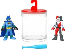 Imaginext DC Super Friends Color Changers Batman and Harley Quinn Play Set