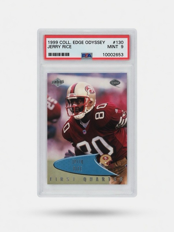 Collector's Edge Odyssey Jerry Rice #130 PSA 9 Base Set 49ers 1999 NFL