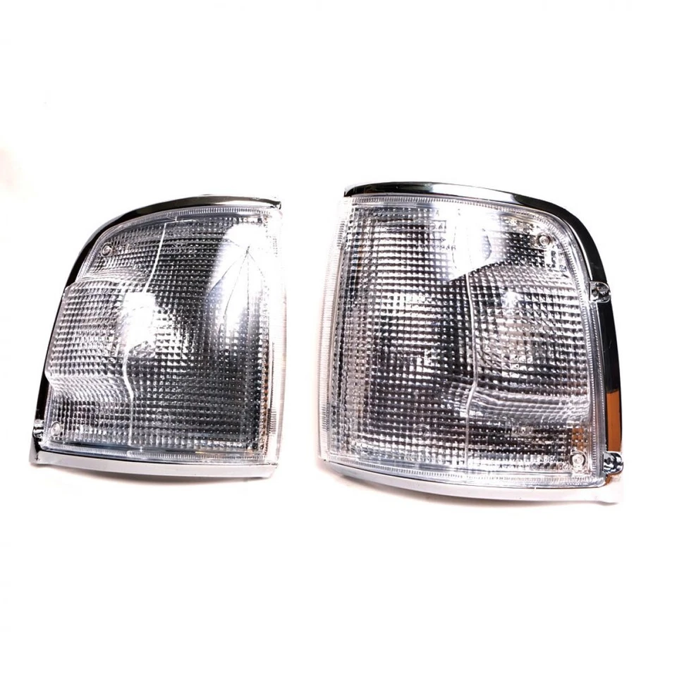 Par de luces de esquina delantera LR Fit Isuzu TFR Holden Rodeo Pickup 1989-1999 Foto 3 de 4