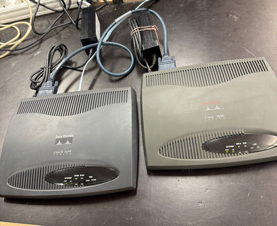 Cisco 1600 Router Bundle 1603 & 1605   CCNA Heimlabor, seriell DTE/DCE, IOS