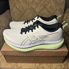 Asics GLIDERIDE MAX Men’s 11 Running Shoes 1011B891-200 Birch Black NWT!