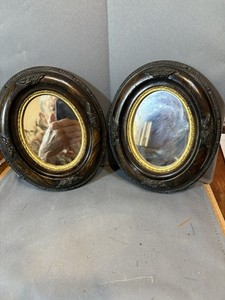 Two small Victorian mirrors