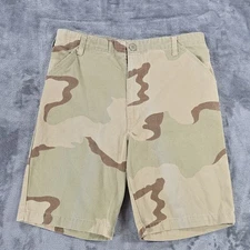 Rothco JR GI BDU Shorts Adult XL Desert Camo Fatigue Military Combat Tactical