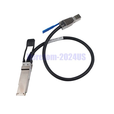 External SAS Cable QSFP SFF-8436 to SFF-8644 Hybrid HD Mini SAS Cable 0.5M