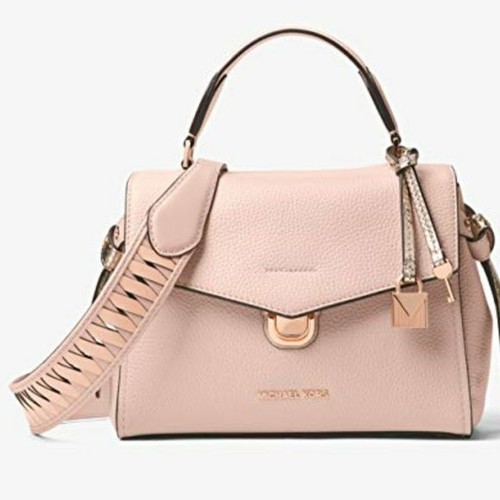πΌπ¦ Michael Kors πΌπ¦ Replacement Shoulder Bag Strap Pink Leather πΌ D56 - Picture 3 of 5