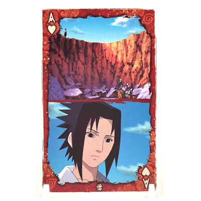Naruto Shippuden Playing Cards Sasuke Jump #A one thouthand bird Anime Japanese