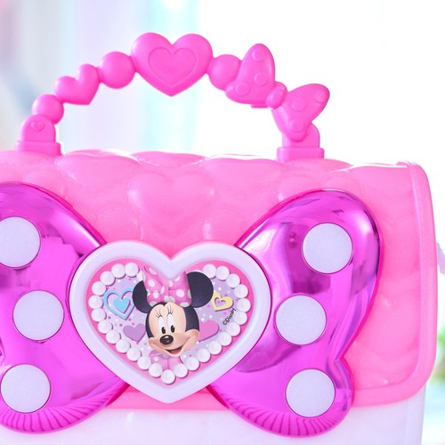Disney Junior Minnie Mouse Bowfabulous Bag Set with Lights Sounds Accessories - Picture 5 of 6