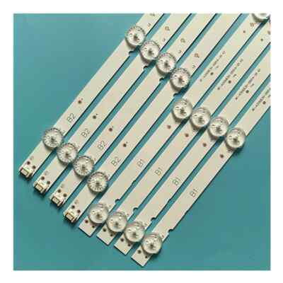 Kit De 8 Barres LED Pour TV LG - Réf RF-AZ550E30-0601B-12 - 55UJ620V, 55LJ620V...